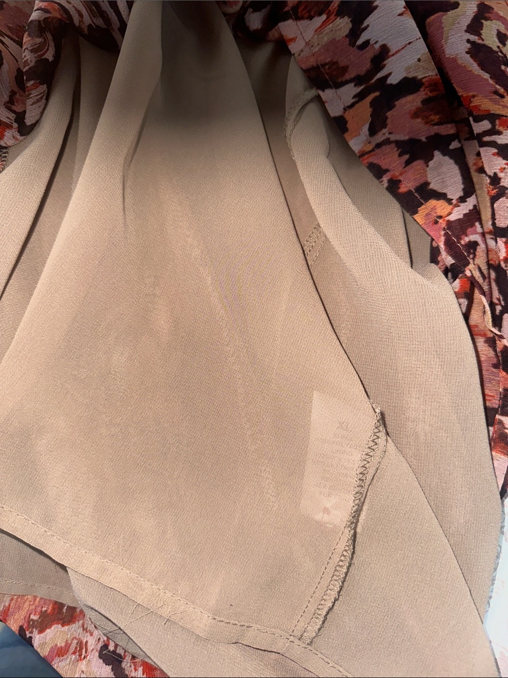 Boheme Multicolor Floral-Print Button Down Blouse - Picture 6 of 9